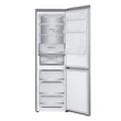Kép 4/26 - LG GBV5150DPY hamvasezüst, alulfagyasztós, Hűtő:234L, Fagyasztó:110L, DoorCooling + LINEAR Cooling hűtőszekrény