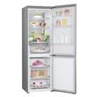 Kép 6/26 - LG GBV5150DPY hamvasezüst, alulfagyasztós, Hűtő:234L, Fagyasztó:110L, DoorCooling + LINEAR Cooling hűtőszekrény