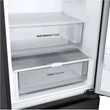 Kép 5/11 - LG GBV3100EEP fekete, alulfagyasztós, Hűtő:234L, Fagyasztó:110L, Total No frost hűtőszekrény