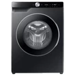 Samsung WW90DG6U25LBU4 fekete, elöltöltős, max.1400ford., 9 kg, mosógép