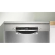Kép 2/8 - Bosch SMS4EMI06E inox, programok száma: 6, szabadonálló, 14 terítékes mosogatógép 