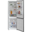 Beko B1RCNA344S ezüst, alulfagyasztós, Hűtő:209L, Fagyasztó:92L, No frost hűtőszekrény