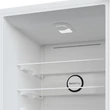 Beko B1RCNA344S ezüst, alulfagyasztós, Hűtő:209L, Fagyasztó:92L, No frost hűtőszekrény