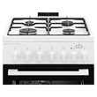 Kép 2/5 - Electrolux LKK560011W fehér, szabadonálló, gáz, kombinált, főzőzóna: 4, sütő:58L, grill, tűzhely