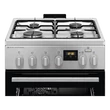 Kép 2/4 - Electrolux LKK560232X Inox, szabadonálló, gáz, kombinált, főzőzóna: 4, sütő:58L, grill, tűzhely