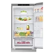 Kép 11/15 - LG GBV3100CPY hamvasezüst, alulfagyasztós, Hűtő:234L, Fagyasztó:110L, DoorCooling + LINEAR Cooling hűtőszekrény