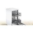 Bosch SPS2IKW10E fehér, programok száma: 5, keskeny szabadonálló, 9 terítékes mosogatógép 