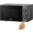 Kép 9/11 - Gorenje MO20E1T4 700W 20L szürke mikrohullámú sütő
