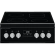 Kép 2/5 - Electrolux LKR564275K fekete, szabadonálló, gáz, kombinált, főzőzóna: 4, sütő:57L, grill, tűzhely