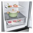 Kép 14/16 - LG GBV21L0EPY ezüst, alulfagyasztós, Hűtő:234L, Fagyasztó:110L, DoorCooling + LINEAR Cooling hűtőszekrény