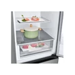 Kép 8/16 - LG GBV21L0EPY ezüst, alulfagyasztós, Hűtő:234L, Fagyasztó:110L, DoorCooling + LINEAR Cooling hűtőszekrény