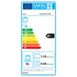 Haier HWO60SM2F3BH4 fekete, beépíthető, sütőtér: 70L, sütő