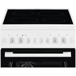 Electrolux LKR520066W fehér, szabadonálló, kerámialapos, elektromos, főzőzóna: 4, sütő:57L, grill, tűzhely