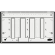 Kép 3/5 - Gorenje GW951MB fekete, beépíthető, gáz, főzőzóna: 4 +1 wok égőfej, beépíthető méret: 56cm, főzőlap
