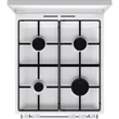 Gorenje GG5A14WJ fehér, szabadonálló, gáz, főzőzóna: 4, sütő:77L, tűzhely
