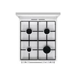 Gorenje GG5A14WJ fehér, szabadonálló, gáz, főzőzóna: 4, sütő:77L, tűzhely