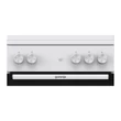 Gorenje GG5A14WJ fehér, szabadonálló, gáz, főzőzóna: 4, sütő:77L, tűzhely