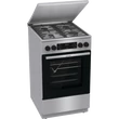 Gorenje GKS5C71XF Inox, szabadonálló, gáz, kombinált, főzőzóna: 4, sütő:70L, grill, tűzhely