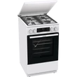 Gorenje GKS5C72WF fehér, szabadonálló, gáz, kombinált, főzőzóna: 4, sütő:70L, grill, tűzhely