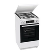 Gorenje GKS5C72WF fehér, szabadonálló, gáz, kombinált, főzőzóna: 4, sütő:70L, grill, tűzhely