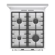 Gorenje GKS5C72WF fehér, szabadonálló, gáz, kombinált, főzőzóna: 4, sütő:70L, grill, tűzhely
