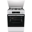 Kép 1/20 - Gorenje GKS6C71WF fehér, szabadonálló, gáz, kombinált, főzőzóna: 4, sütő:71L, grill, tűzhely
