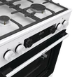 Kép 16/20 - Gorenje GKS6C71WF fehér, szabadonálló, gáz, kombinált, főzőzóna: 4, sütő:71L, grill, tűzhely