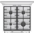 Kép 5/20 - Gorenje GKS6C71WF fehér, szabadonálló, gáz, kombinált, főzőzóna: 4, sütő:71L, grill, tűzhely