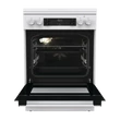 Kép 7/20 - Gorenje GKS6C71WF fehér, szabadonálló, gáz, kombinált, főzőzóna: 4, sütő:71L, grill, tűzhely