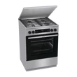 Gorenje GKS6C71XF Inox, szabadonálló, gáz, kombinált, főzőzóna: 4, sütő:71L, grill, tűzhely