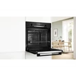 Bosch HBG578EB3 fekete, beépíthető, sütőtér: 71L, grill, légkeverés, sütő