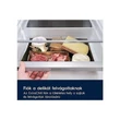 Electrolux ENT6MD18S3 fehér, alulfagyasztós, beépíthető, Hűtő:186L, Fagyasztó:62L, hűtőszekrény