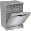 Gorenje GS643E90X inox, programok száma: 6, szabadonálló, 16 terítékes mosogatógép 
