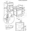 Kép 5/6 - Electrolux EOF3H50BK fekete, beépíthető, sütőtér:65L, grill, légkeverés, aquaclean, sütő