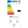 Kép 6/6 - Midea MDRB489FGE02OE inox, alulfagyasztós, Hűtő: 247L, Fagyasztó:83L, No frost hűtőszekrény