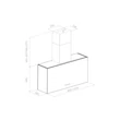 Pando P-746/90 IX-DEKTON LAURENT fali páraelszívó