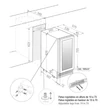 Pando PVMB 30-16XR borhűtő - pult alá építhető, inox, jobbos