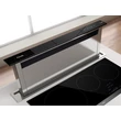 Kép 1/5 - Pando E-320/90 inox/fekete beépíthető páraelszívó