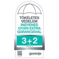 5 év garancia a Gorenje-től