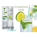 Megérkeztek a legújabb Gorenje beépíthető hűtők!