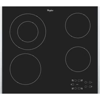 Whirlpool AKT 8130/LX beépíthető üvegkerámia főzőlap Whirlpool AKT 8130/LX beépíthető üvegkerámia főzőlap