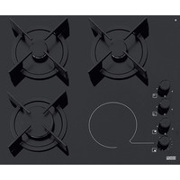 Franke FHX 604 3G 1C BK C beépíthető kombinált elektromos-üveg-gáz főzőlap