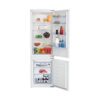 Beko BCSA-285K3 SN beépíthető alulfagyasztós hűtőszekrény