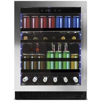 Pando PFMB 60 pult alá építhető italhűtő - inox -  jobbos