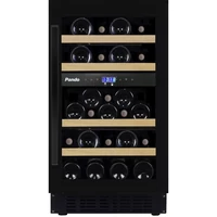 Pando PVMB-40-28CRL beépíthető borhűtő - fekete - balos