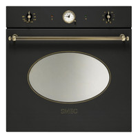 SMEG SFP805AO pirolitikus beépíthető rusztikus sütő - antracit / bronz