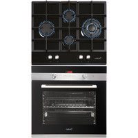 CATA CDP 780 AS BK sütő - LCI 6031 BK üveg-gáz főzőlap szett