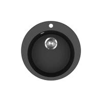 EVIDO Tondo kerek gránit mosogató, 505 mm, antracit EVIDO Tondo kerek gránit mosogató, 505 mm, antracit