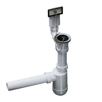 BLANCO Lefolyógarnitúra tartályos szifonnal E