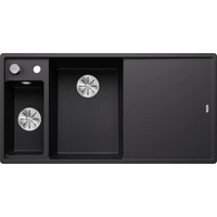 BLANCO AXIA III 6 S bal fekete üveg tart. BLANCO AXIA III 6 S bal fekete üveg tart.